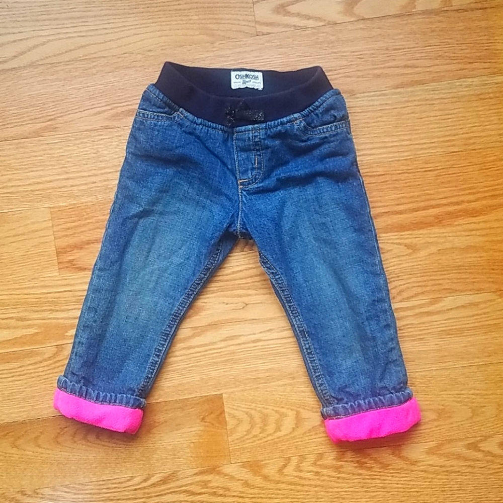 Oshkosh Fleece lined jeans